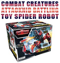 Combat Creatures Attacknid Battling Toy Spider Robot Review