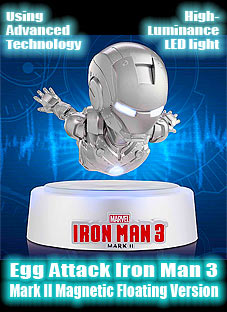 Iron Man 3 Mark II Magnetic Floating Version Review