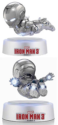 Iron Man 3 Mark II Magnetic Floating Action Figure Review