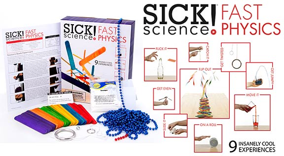 Steve Spangler Sick Science Kits - Fast Physics Review