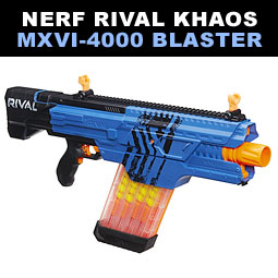Nerf Rival Khaos MXVI-4000 Blaster Review Nerf Rival Khaos MXVI-4000 Blaster Review