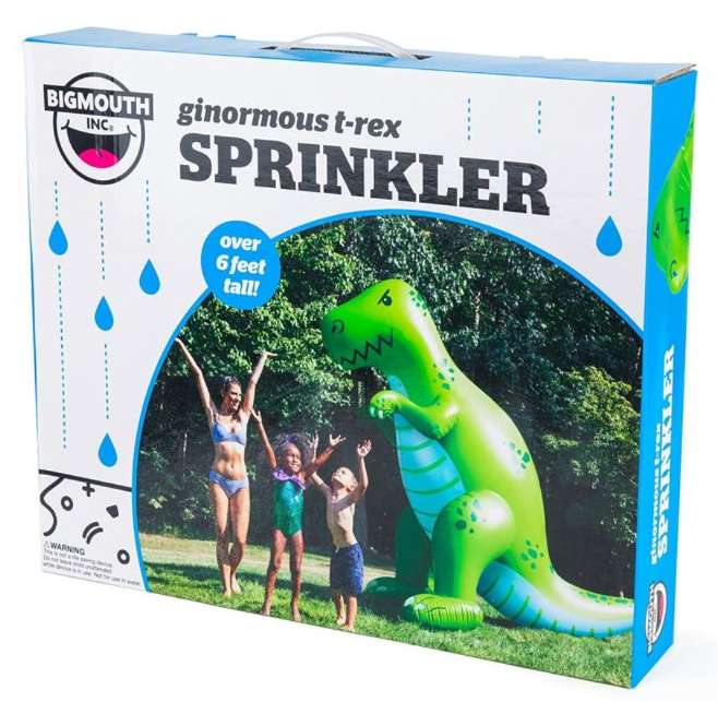 Big Mouth Gignormous Dinosaur Sprinkler Review