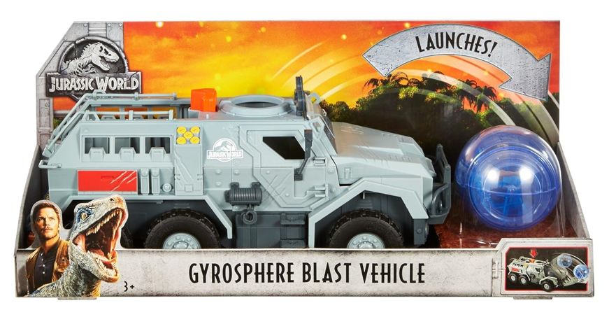 Jurassic Jurassic World FMY86 Gyrosphere Blast Vehicle Review